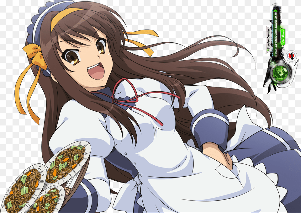 Anime Renders Sport Haruhi Suzumiya, Publication, Book, Comics, Adult Free Transparent Png