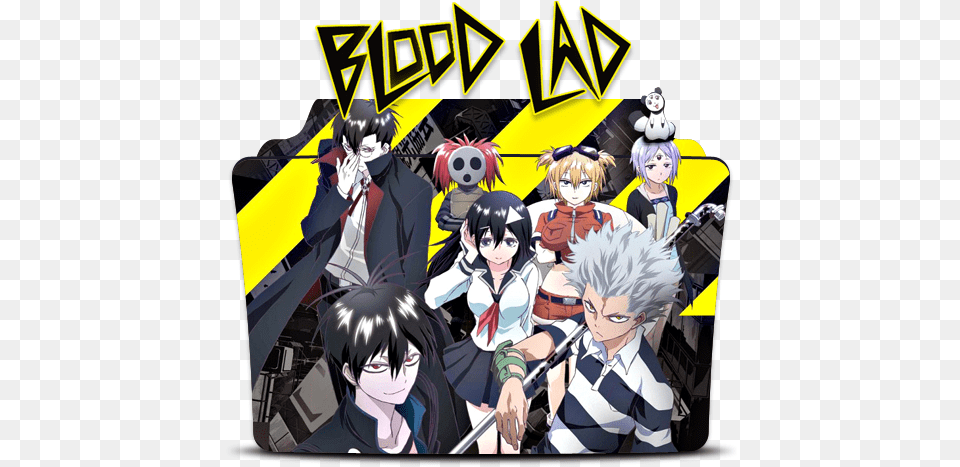 Anime Reviews U0026 Suggestions Blood Lad Wattpad Blood Lad Folder Icon, Publication, Book, Comics, Adult Png Image