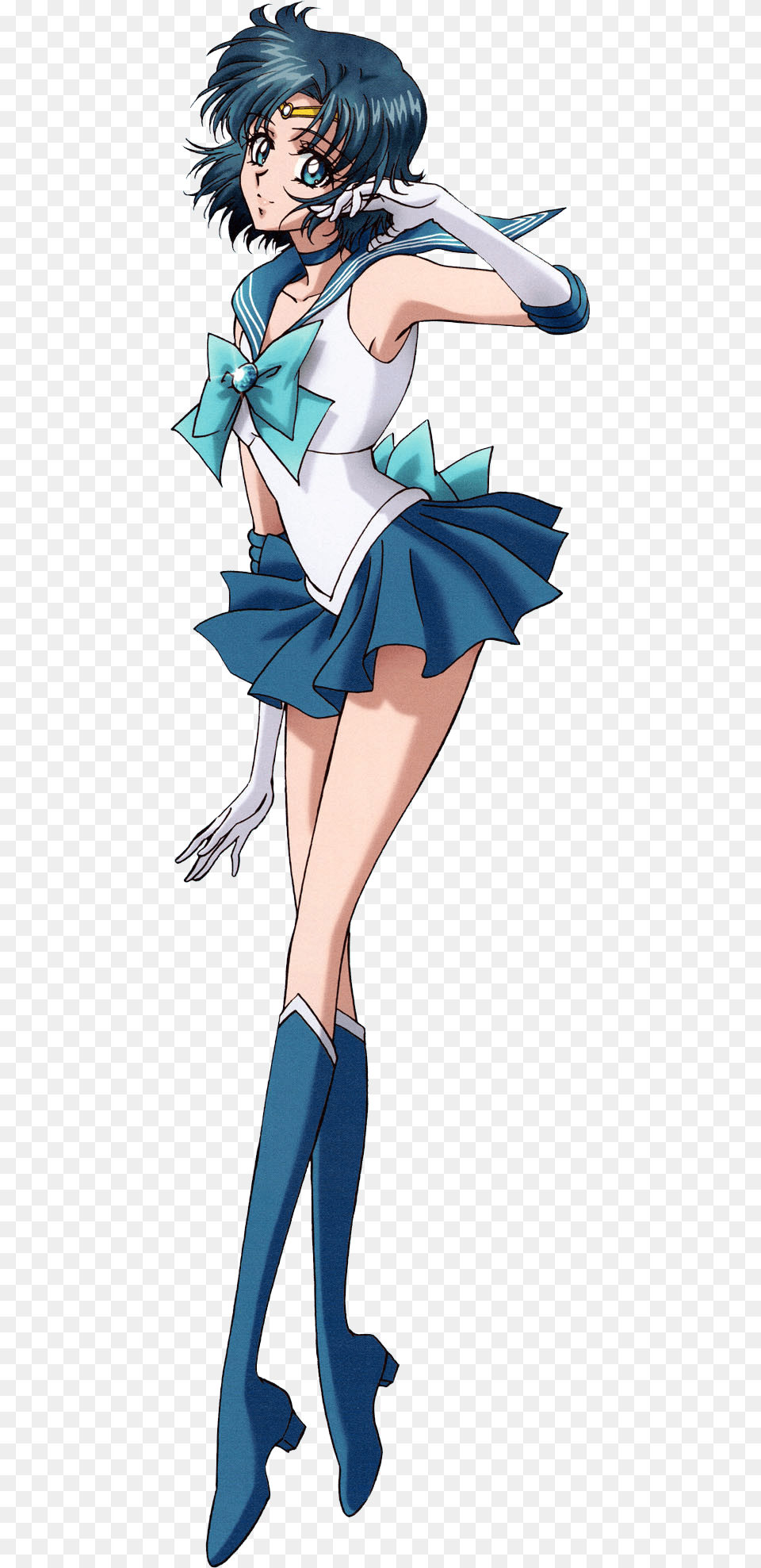 Anime Sailor Moon Mercury, Book, Comics, Publication, Adult Free Transparent Png