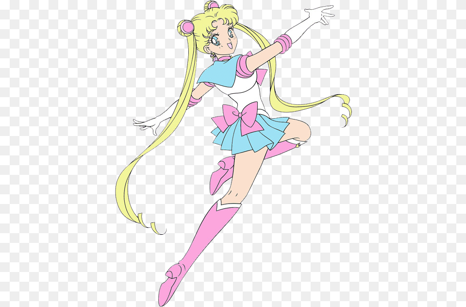 Anime Sailor Moon Transparent Usagi Tsukino Transparent Anime Sailor Moon Transparent, Person, Leisure Activities, Dancing, Adult Free Png Download