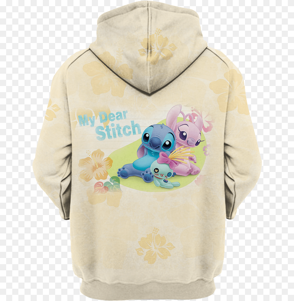 Anime Stitch Lilo Disney Hoodie 3d Boondocks Hoodie, Sweatshirt, Clothing, Sweater, Knitwear Free Png