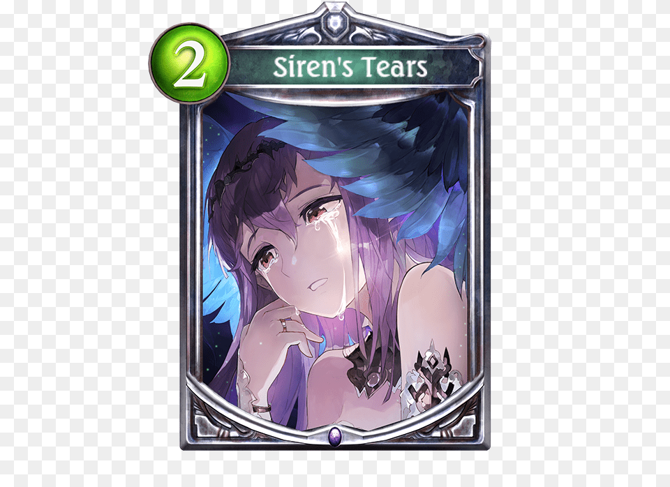 Anime Tears Sirenu0027s Tears Iron Maiden Shadowverse Shadowverse Love Live Cards, Book, Comics, Publication, Adult Png Image