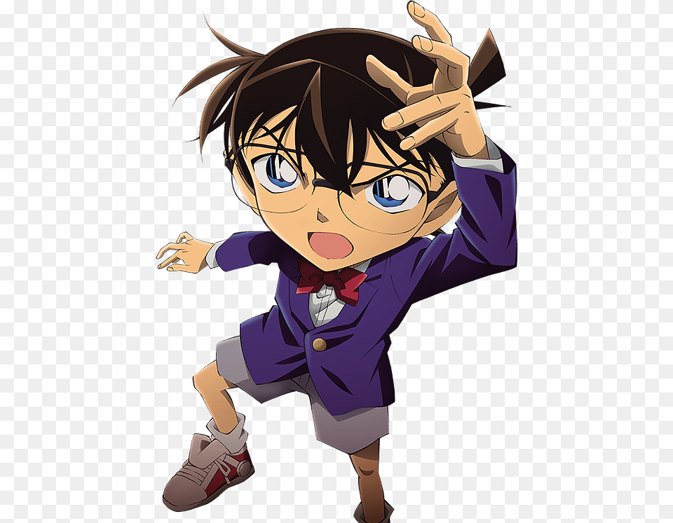 Anime Tms Entertainment Meitantei Conan Detective, Book, Comics, Publication, Baby Free Png