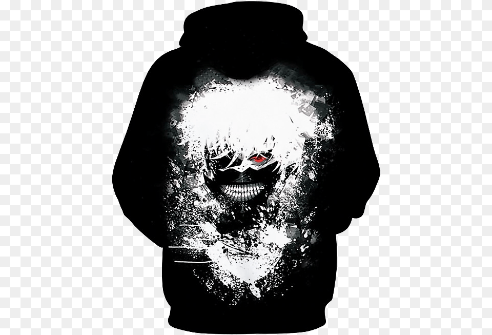 Anime Tokyo Ghoul Tokyo Ghoul Wallpapers 4k, Clothing, Hoodie, Knitwear, Sweater Free Transparent Png
