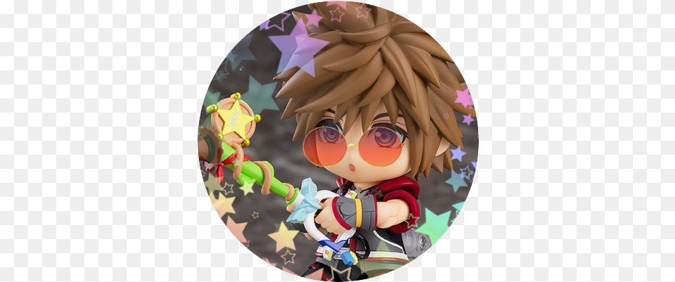 Anime Tom Holland Kingdom Hearts Nendoroid, Book, Comics, Publication, Photography Free Png