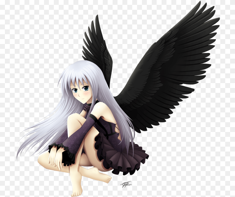 Anime Transparan Image With No Dark Angel Anime Girl, Adult, Publication, Person, Female Free Png