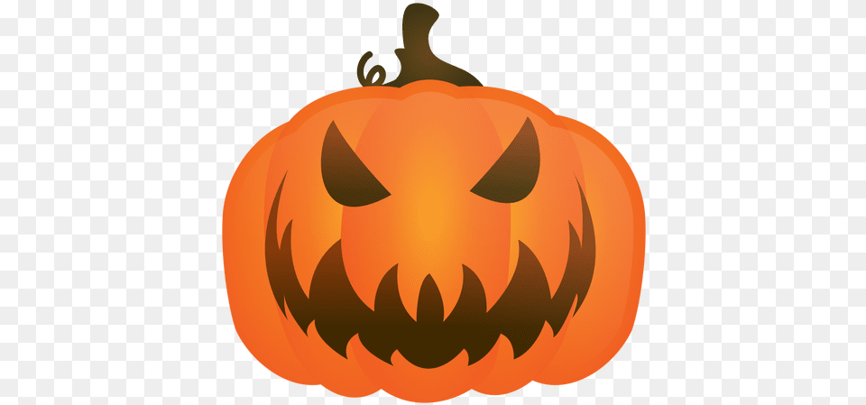 Anime Transparent Clipart Laughing Jack O Lantern, Food, Plant, Produce, Pumpkin Free Png