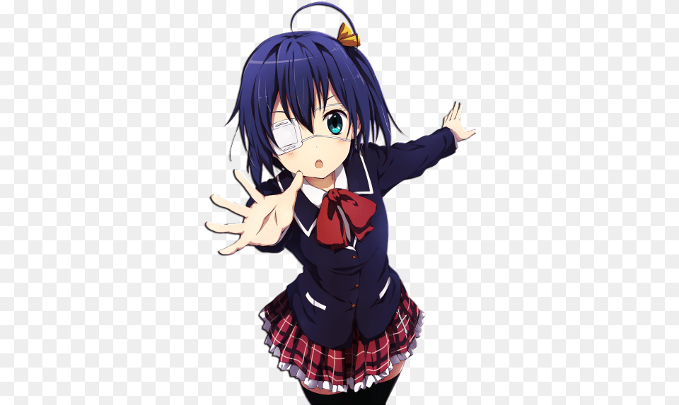 Anime Transparent Image Love Chunibyo Other Delusions Rikka, Baby, Book, Comics, Person Free Png Download