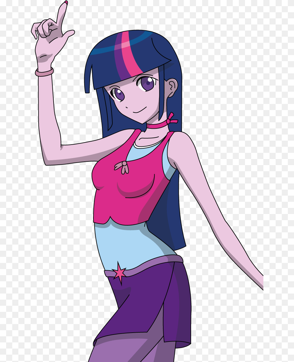 Anime Twilight Sparkle By Lhenao Twilight Sparkle Anime, Book, Comics, Publication, Adult Png