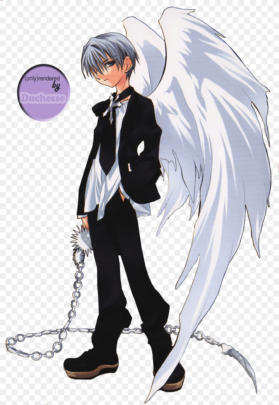 Anime Warrior Angel Boy For Kids, Publication, Book, Comics, Person Free Png Download