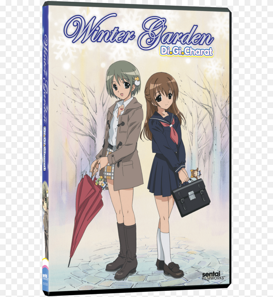 Anime Winter Girl Outfits, Publication, Book, Comics, Teen Free Png Download