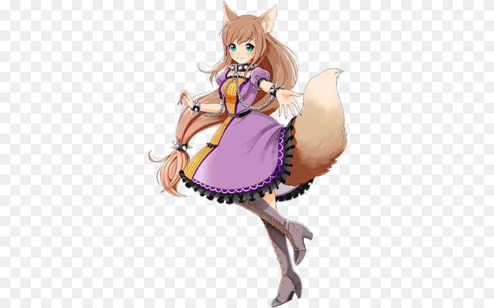 Anime Wolf, Book, Comics, Publication, Adult Png Image