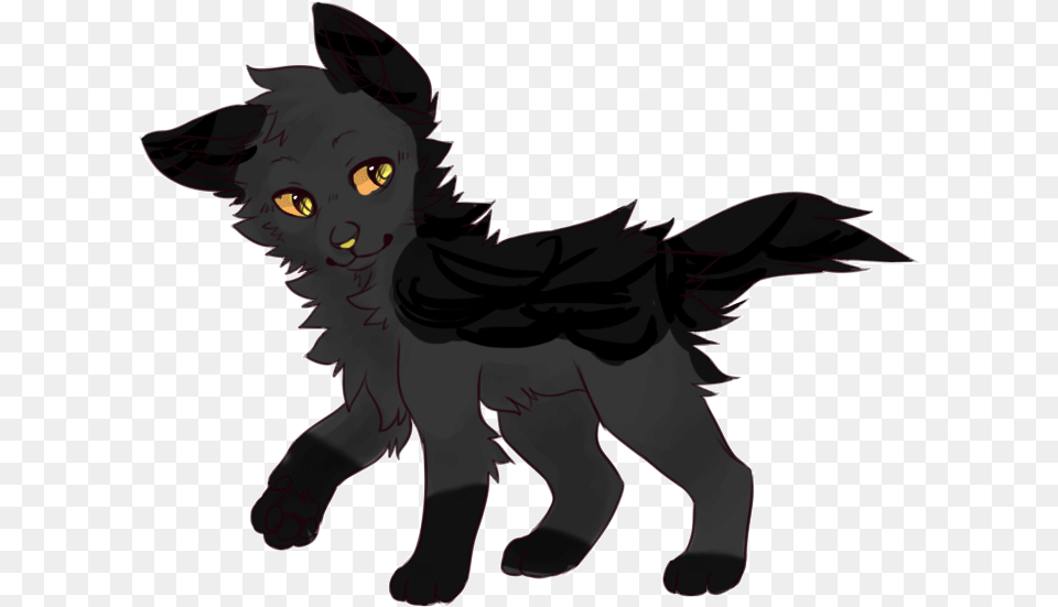 Anime Wolf Animated Gif, Animal, Cat, Mammal, Pet Free Png Download