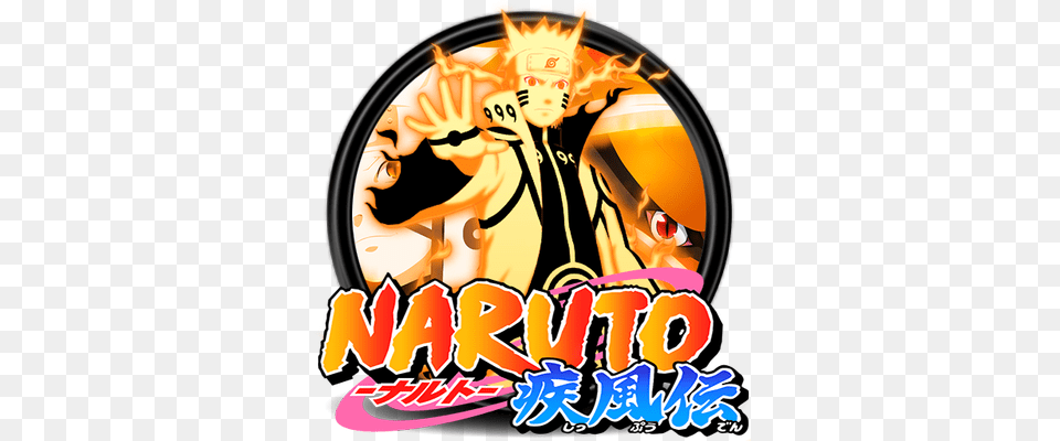 Animebadass Naruto Icon, Book, Comics, Publication, Advertisement Png