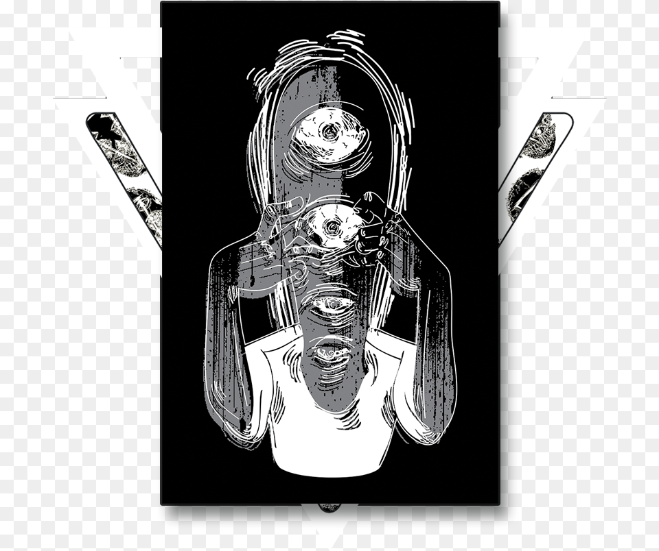 Animetrashswag Punpun 12x18 Print Creepy, Book, Comics, Publication, Adult Free Png Download