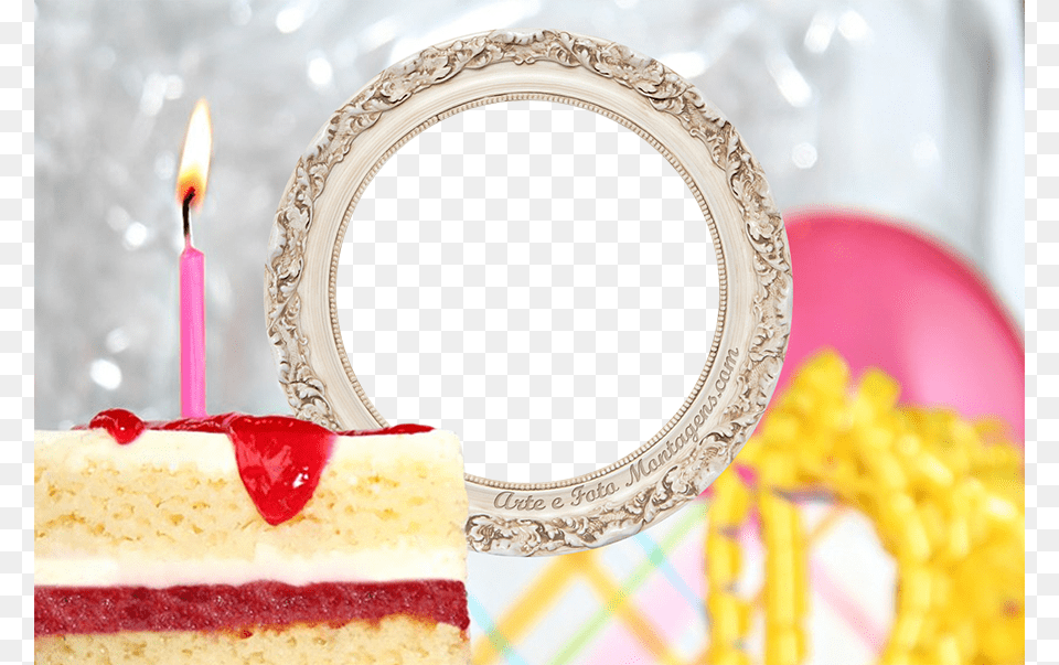 Aniversario Bolo Moldura Com Bolo, Food, Food Presentation, Cake, Dessert Free Png Download