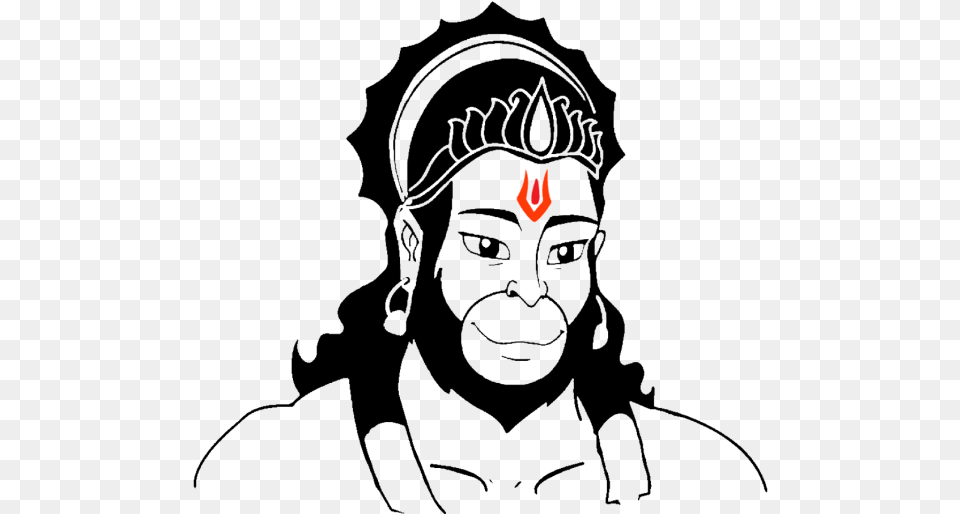 Anjaneya Swamy, Logo, Face, Head, Person Png