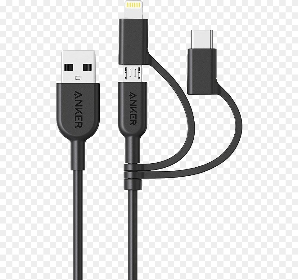 Anker Cable 4 In, Adapter, Electronics, Smoke Pipe Free Png