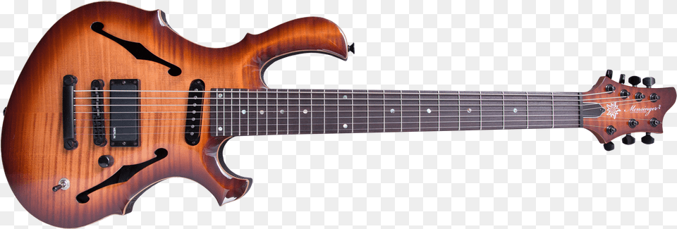 Ankh 7 Brownburst Prs Zombie Guitar, Bass Guitar, Musical Instrument Png Image