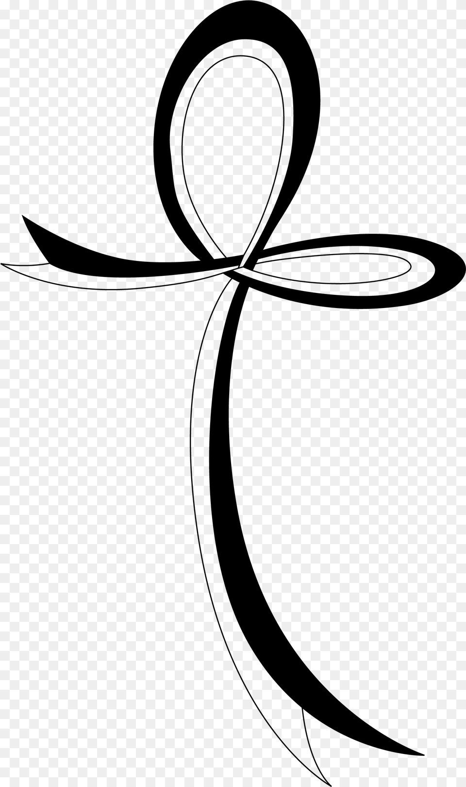 Ankh Clipart Download, Gray Png Image