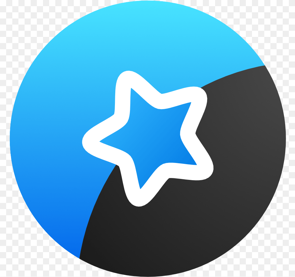 Anki App Icon In Macos Catalina Style Dot, Star Symbol, Symbol, Logo, Disk Free Png Download