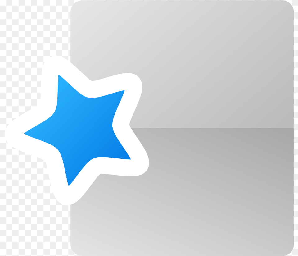 Anki Microsoft Fluid Grey Crescent, Star Symbol, Symbol Free Png