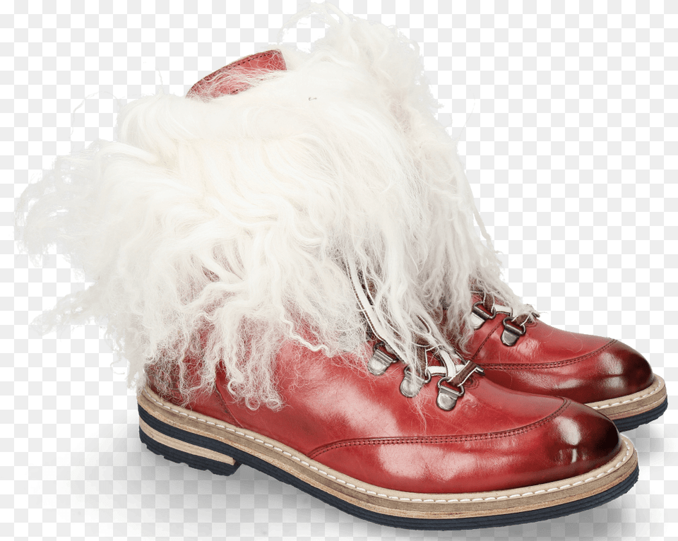 Ankle Boots Amelie 73 Ruby Fur Mongolian White Melvin Amp Hamilton, Clothing, Footwear, Shoe, Sneaker Png Image