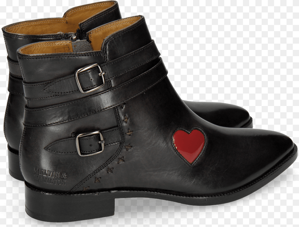 Ankle Boots Candy 5 Black Heart Patent Red Motorcycle Boot, Clothing, Footwear, Shoe Png