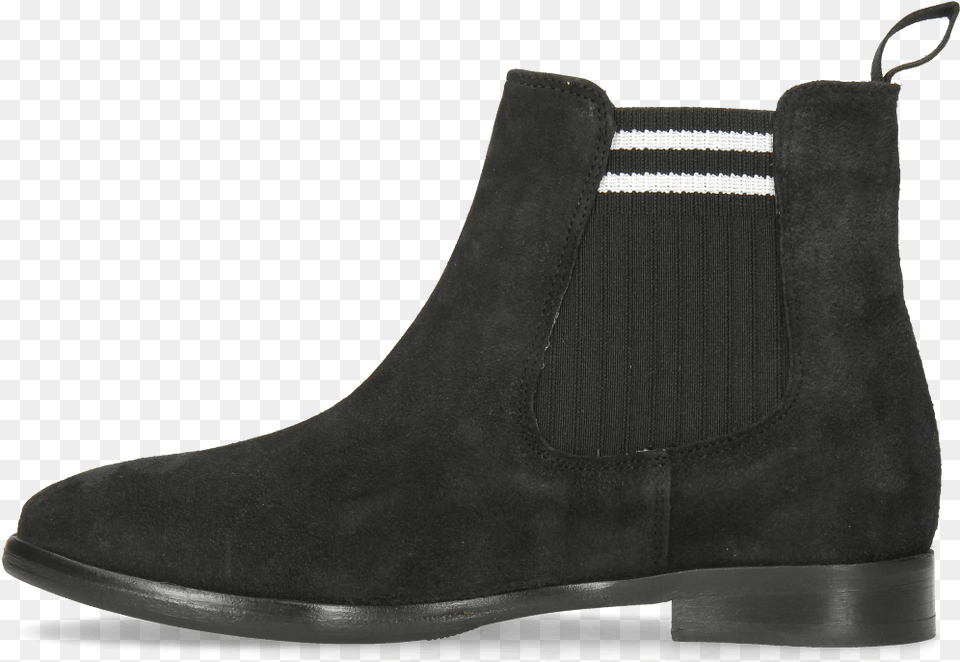 Ankle Boots Daisy 6 Lima Black Elastic Lines White Clarks Paulson Up Black Model, Clothing, Footwear, Shoe, Suede Png