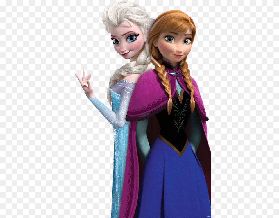 Anna And Elsa Elsa And Anna Frozen, Doll, Toy, Person, Barbie Free Png