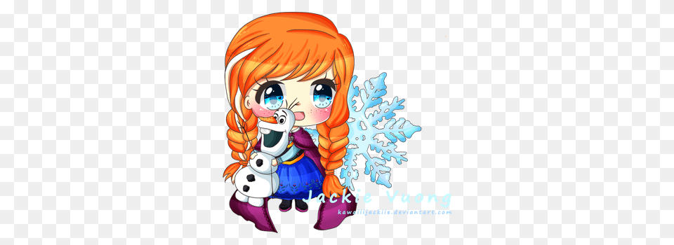 Anna And Olaf, Book, Comics, Publication, Art Free Png Download
