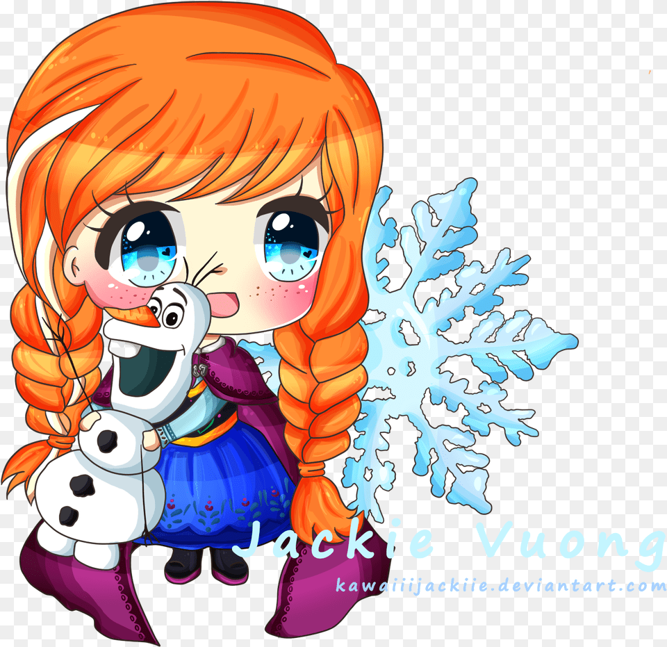 Anna And Olaf Anna, Book, Comics, Publication, Baby Png Image