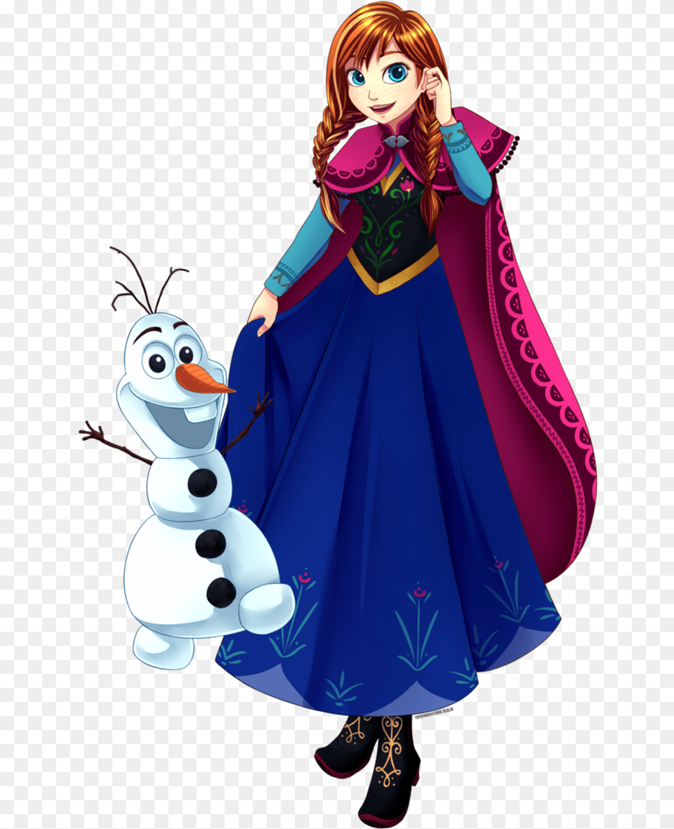 Anna And Olaf Frozen, Book, Publication, Comics, Adult Png Image