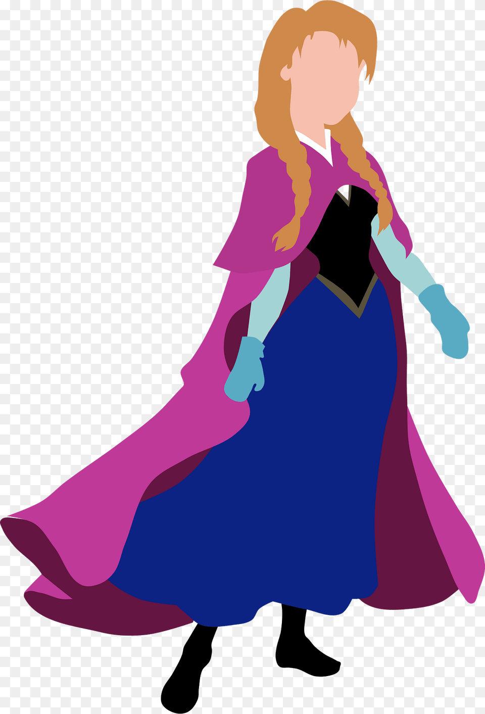 Anna Clipart, Fashion, Cape, Clothing, Person Free Png