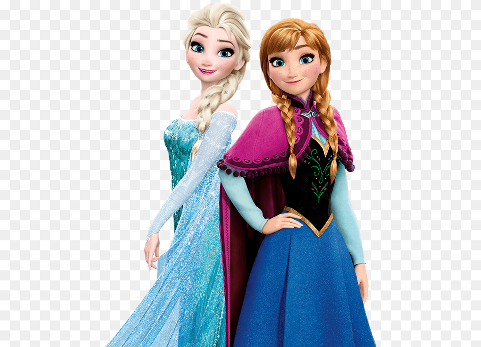 Anna Elsa Frozen Olaf Kristoff Elsa And Anna, Toy, Doll, Adult, Person Free Transparent Png
