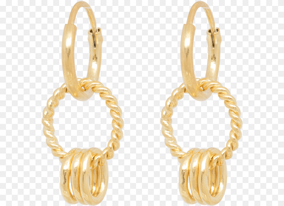 Anna En Nina Oorbellen, Accessories, Earring, Gold, Jewelry Free Png