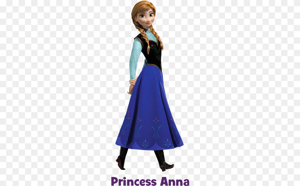 Anna Frozen, Clothing, Dress, Formal Wear, Child Png