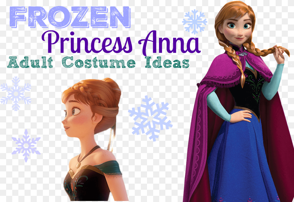 Anna Frozen, Adult, Person, Female, Woman Free Png