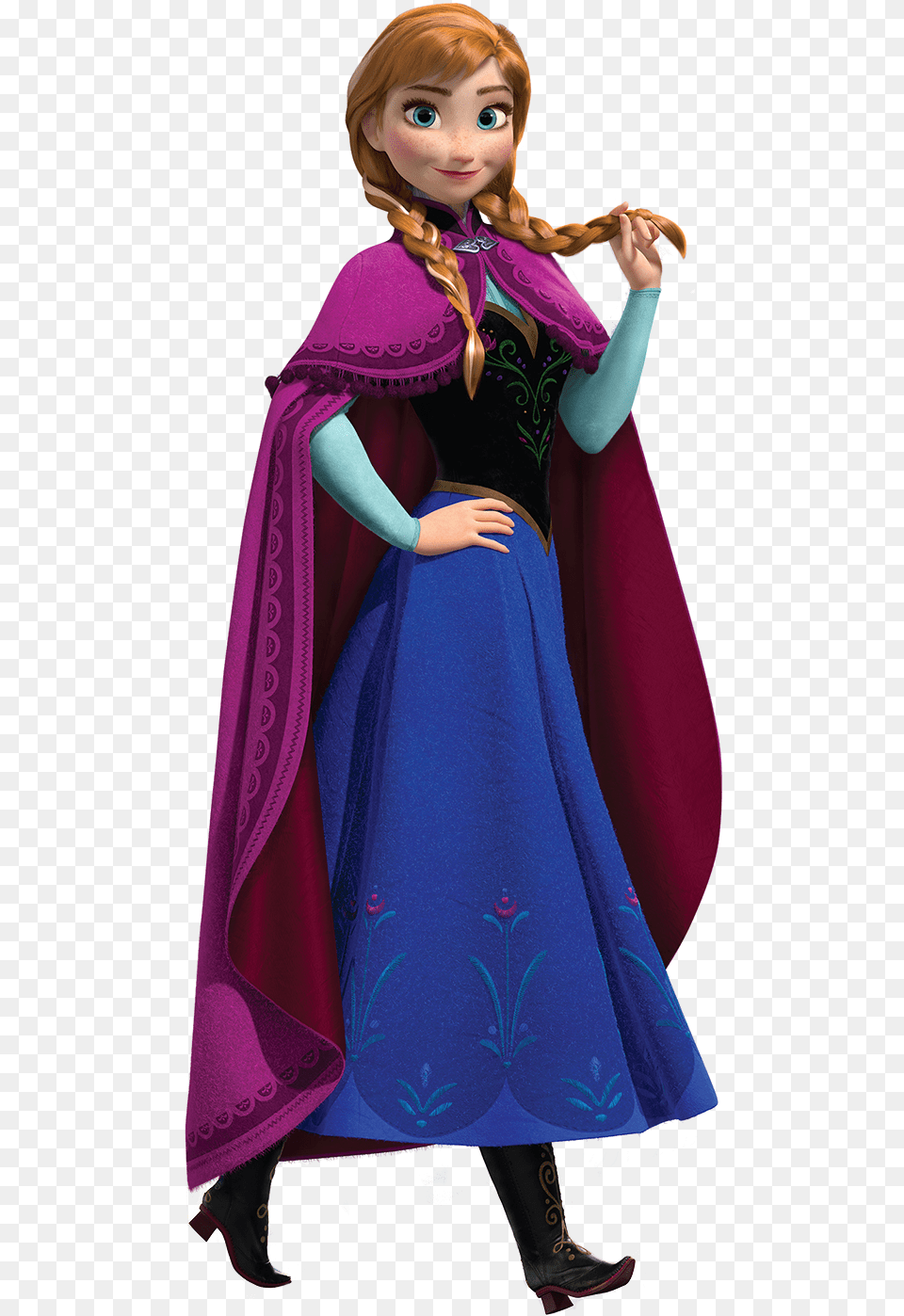 Anna Frozen Anna Frozen Transparent Background, Fashion, Female, Child, Person Free Png