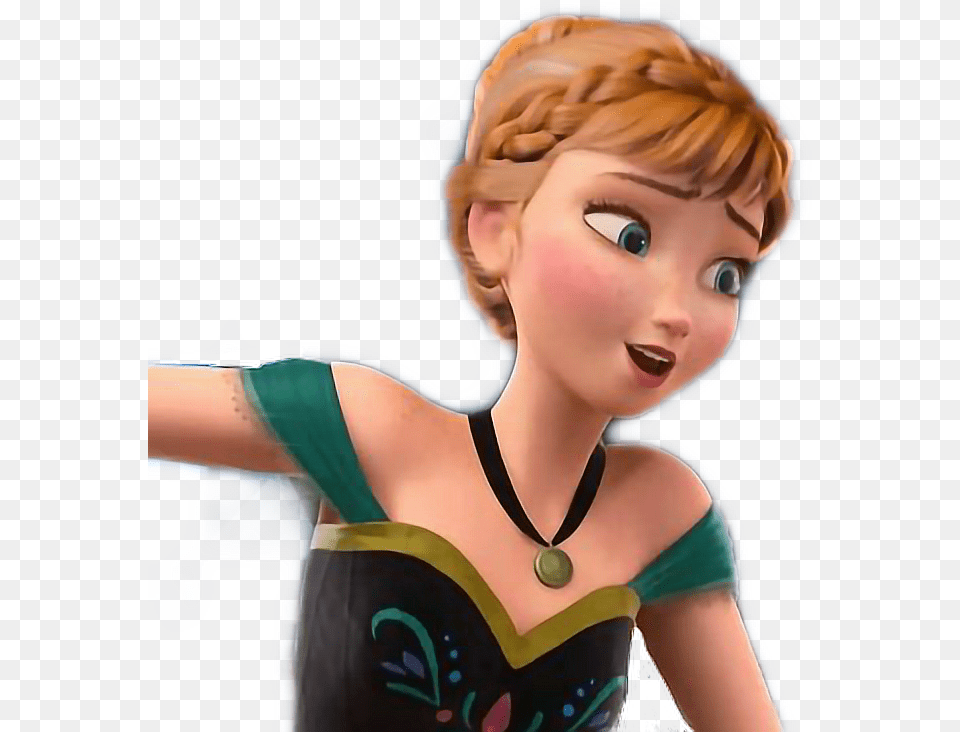 Anna Frozen Freetoedit Anna Frozen Elsa Hd, Child, Female, Girl, Person Free Png