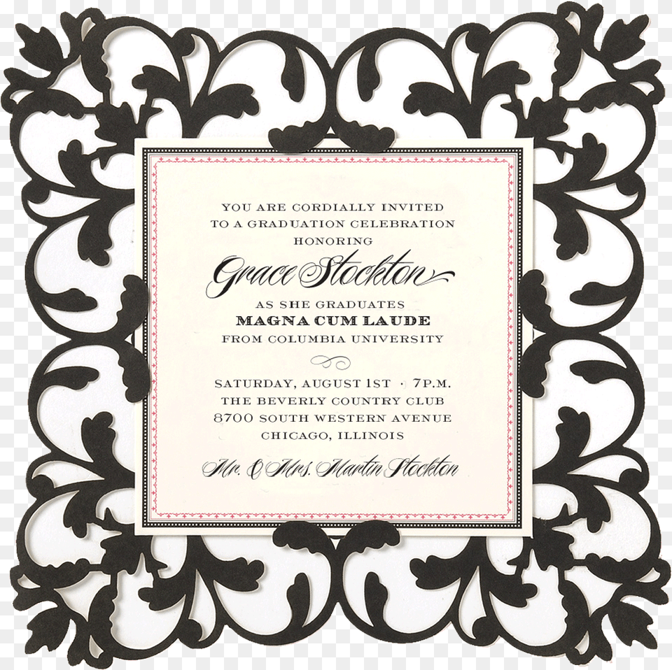 Anna Griffin Frame, Text Free Png