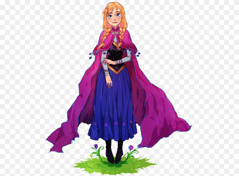 Anna In Frozen Whole Body, Book, Publication, Comics, Fashion Free Transparent Png