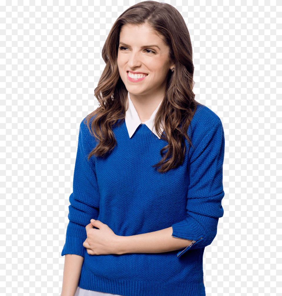 Anna Kendrick Julie Grant, Clothing, Sweater, Knitwear, Head Png
