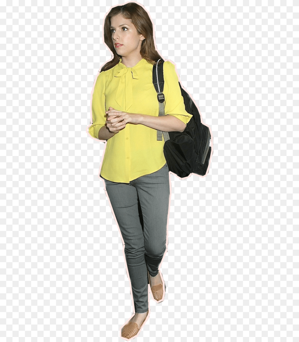 Anna Kendrick Transparent Images Pictures Photos Standing, Blouse, Clothing, Accessories, Shirt Free Png