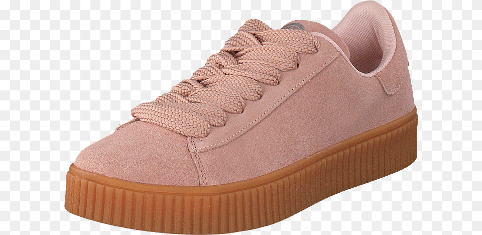 Anna Wide Lace Sneaker Blush Svea Sneakers Anna Wide Lace Sneaker Blush 37 Women, Clothing, Footwear, Shoe, Suede Free Png Download