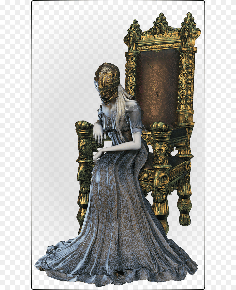 Annalise Vileblood Queen Of Cainhurst, Furniture, Adult, Wedding, Throne Png Image