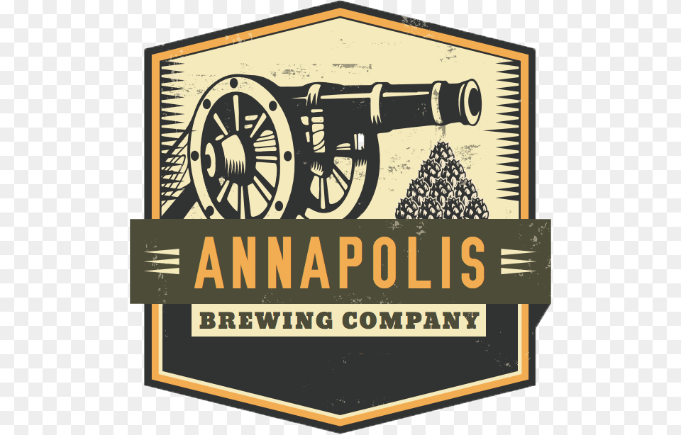 Annapolis Brewing Company, Cannon, Weapon, Machine, Wheel Free Png