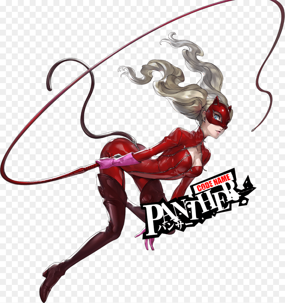 Anne Panther Persona 5 Ann Costume, Adult, Female, Person, Woman Png Image