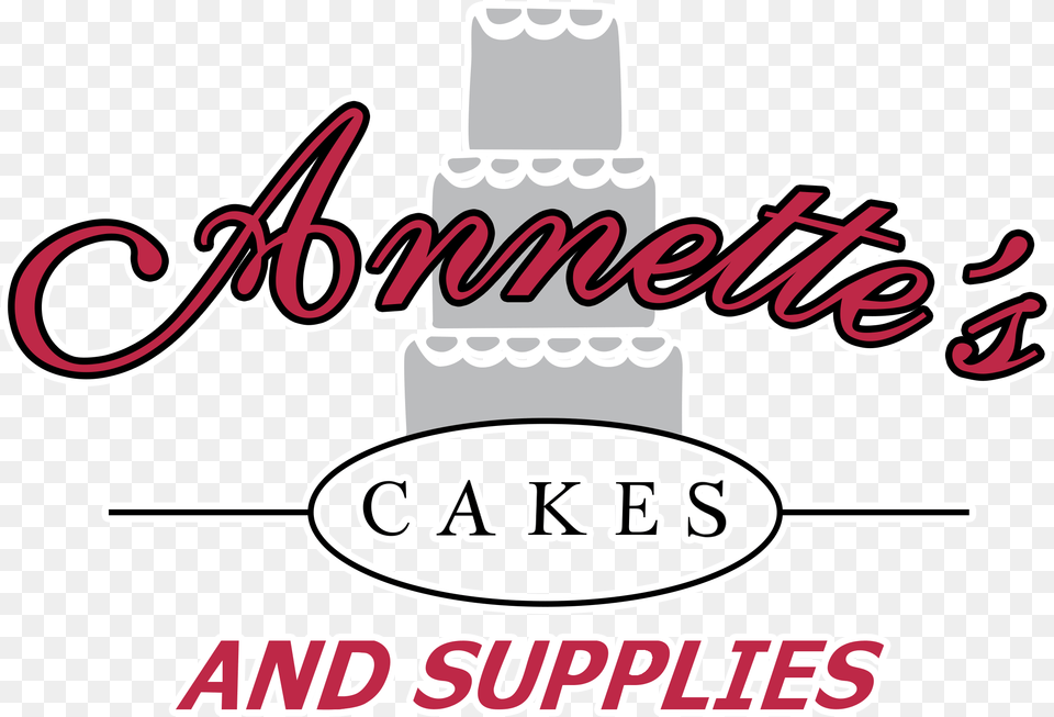 Annette S Cakes And Cake Decorating Supplies Calligraphy, Dessert, Food, Birthday Cake, Cream Free Transparent Png