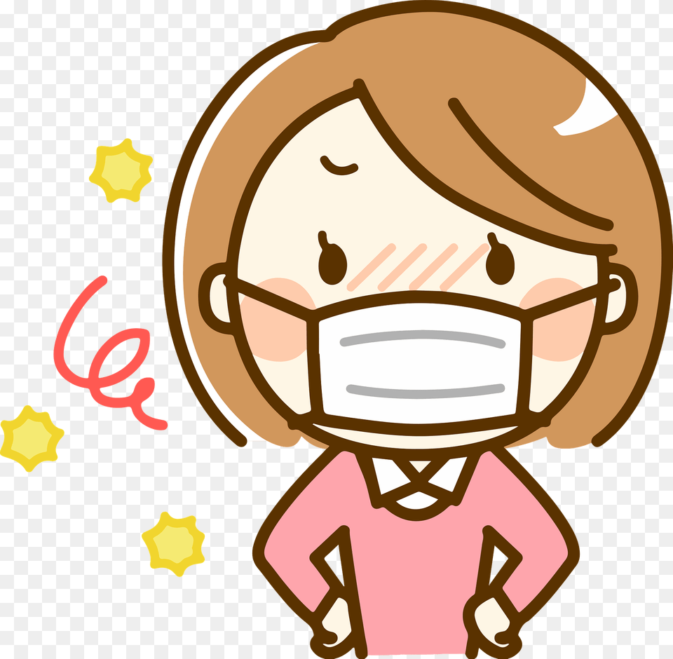 Annette Woman Has Hay Fever Clipart, Helmet, Book, Comics, Publication Free Png Download